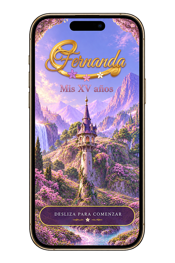 XV Rapunzel Animada